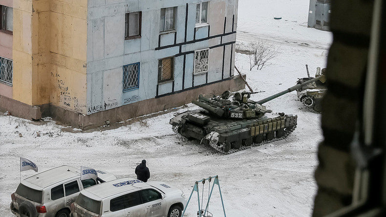 Ukraine Truppen Awdeekwa Donbass