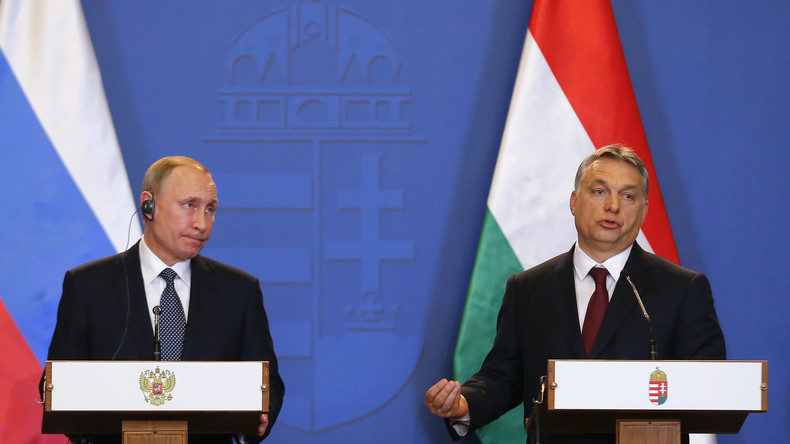 Putin Staatsbesuch Ungarn