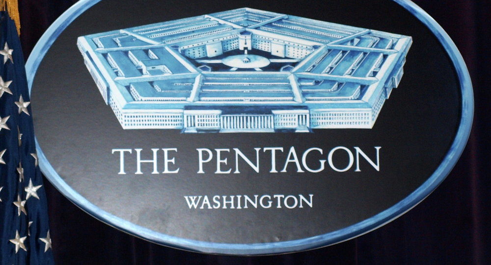 Pentagon Plakette