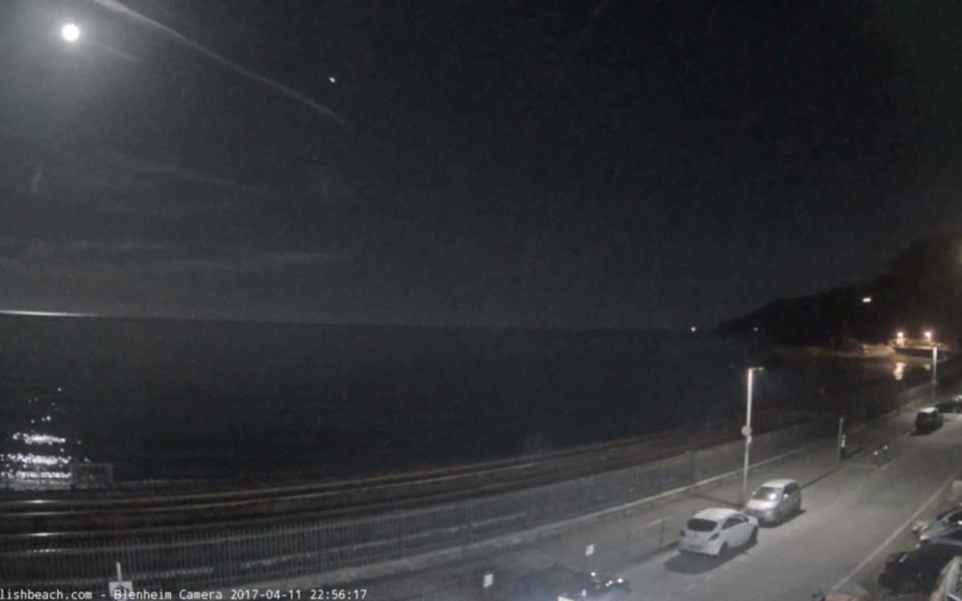 Dawlish Beach meteor