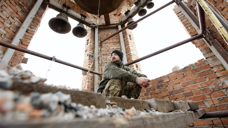 ukrainischer Soldat Donbass
