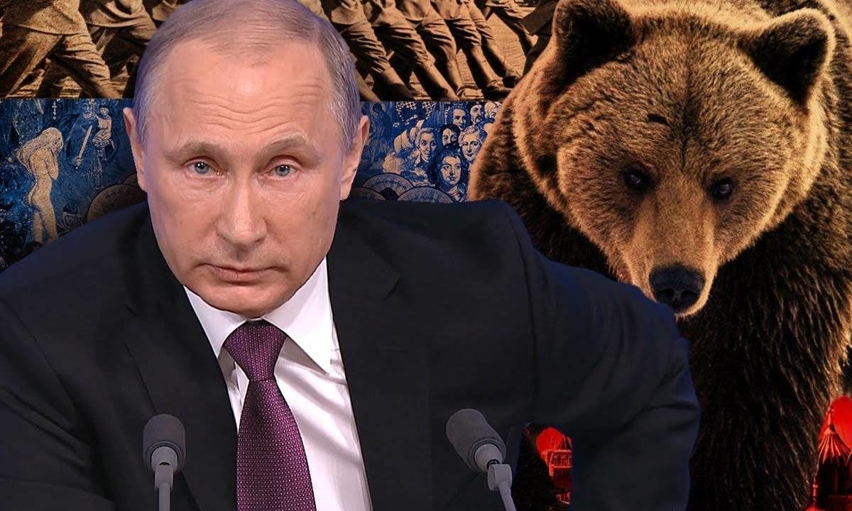 Putin with bear