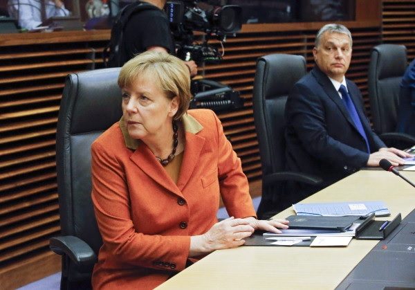 Viktor Orban Merkel