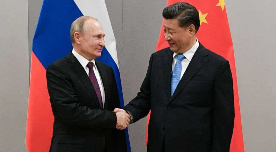 Klicken um zu vergrößern china russia putin xi jinping