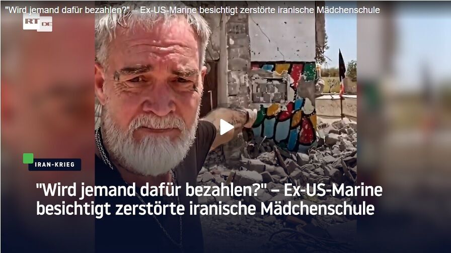 Klicken um zu vergrößern US Marine Kenneth O'Keefe Mädchenschule Iran