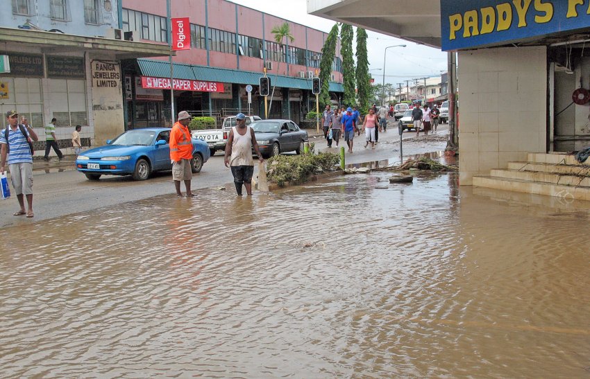 Überschwemmung Fidschi-Inseln