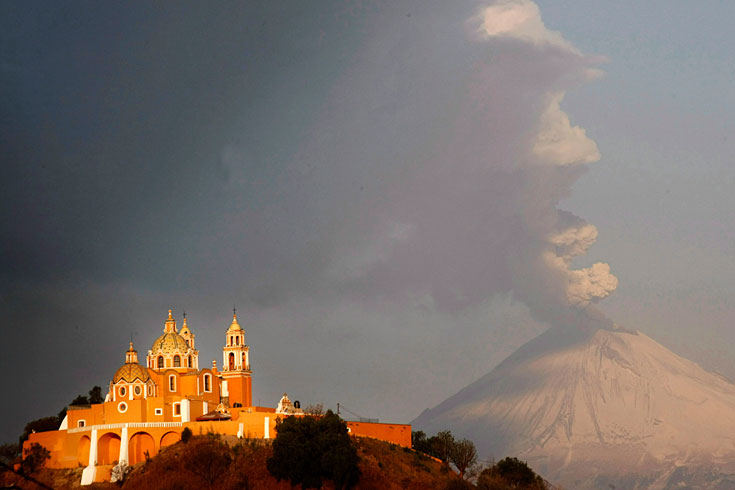Popocatépetl, vulkan
