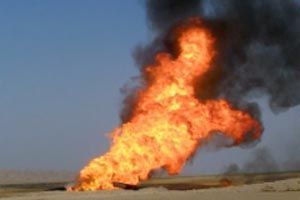 Explosion Öl-Pipeline