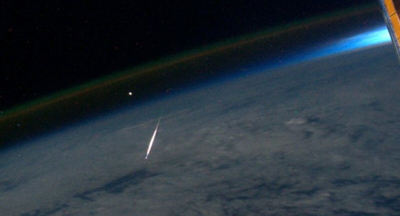 Meteor aus den Perseiden