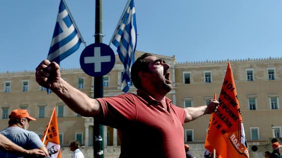 Demonstration Griechenland