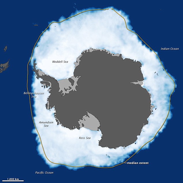 antarktis, eis