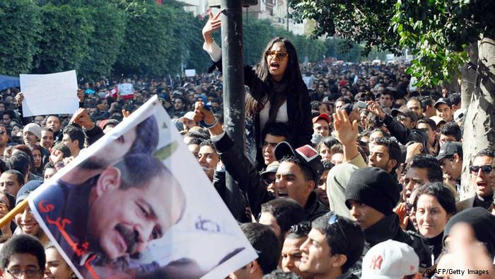 protest, tunesien