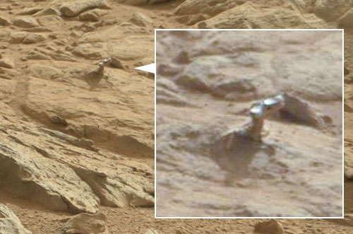 Objekt auf Mars