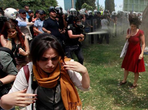 Occupy Gezi, Istanbul, Taksim Platz