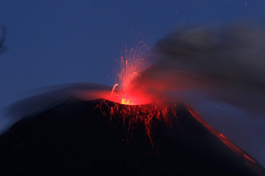 Tungurahua , vulkan