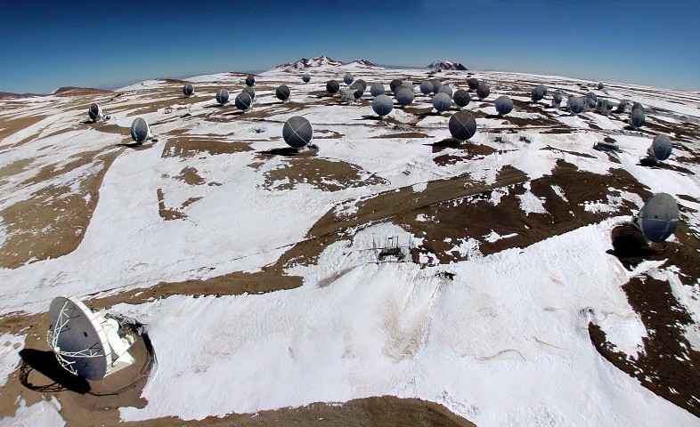 Schnee Peru, Atacamawüste