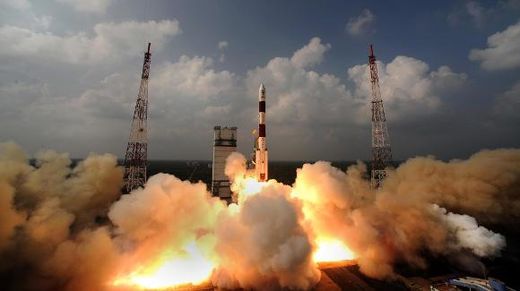 Raketenstart Indien