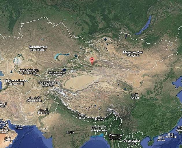 Erdbeben Xinjiang, China
