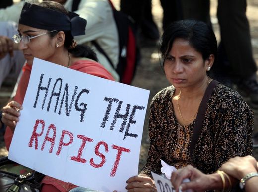 Indien Vergewaltigung Protest
