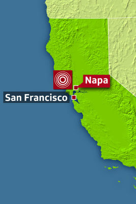 Erdbeben Kalifornien San Francisco