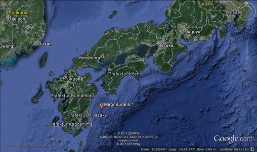 Kyushu Erdbeben
