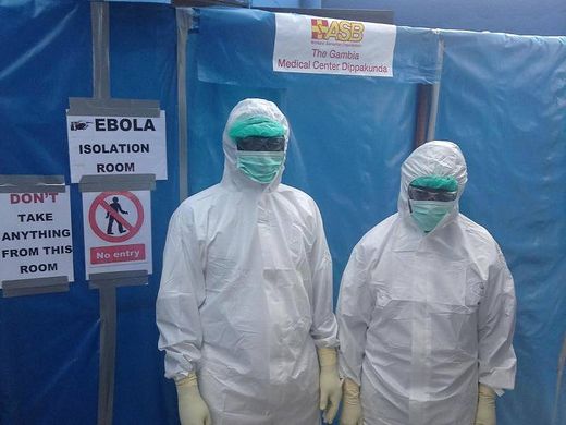 Ebola, Quarantäne, Schutzanzüge