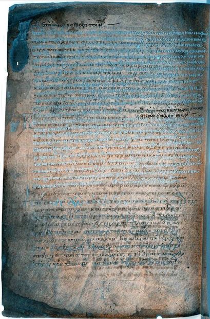 mittelalterliche Handschrift: Einfälle der Goten in römisches Reich / Balkan