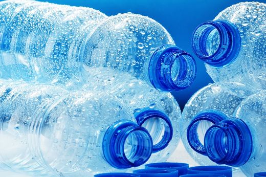 Plastik Flaschen plastic bottles