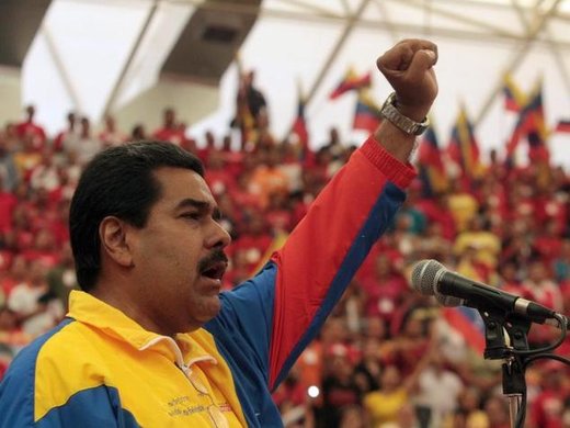 Klicken um zu vergrößern Präsident Maduro Venezuela