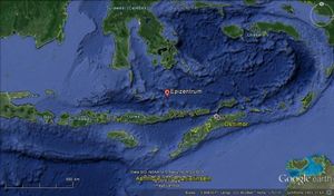 Earthquake Erdbeben Indonesien Feb 2015