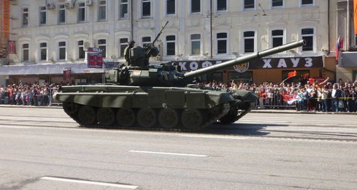 panzer Parade Moskau Gedenkfeier