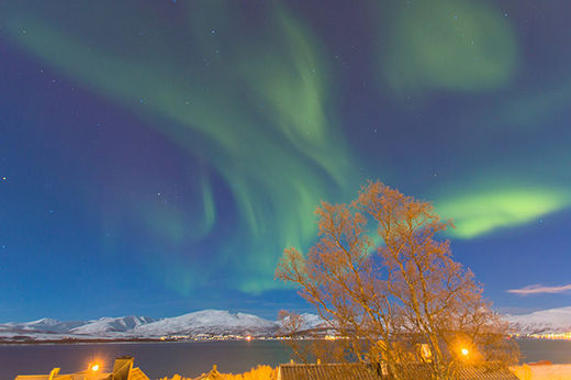 Nordlicht Tromsö März 2015