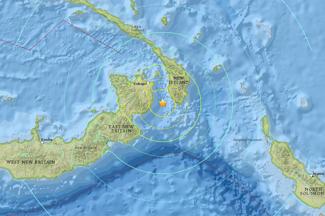 Erdbeben Papua-Neuguinea März 2015