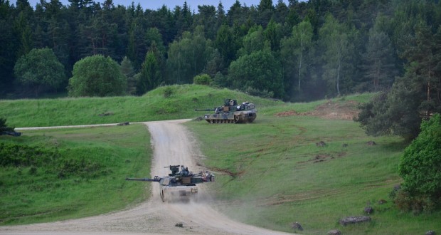 US-Panzer bei NATO-Übung