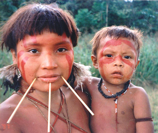 Yanomami Naturvolk Amazonasvolk