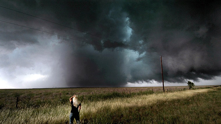 Tornados  vom 12. Juli 2005 nahe Jayton in Texas 