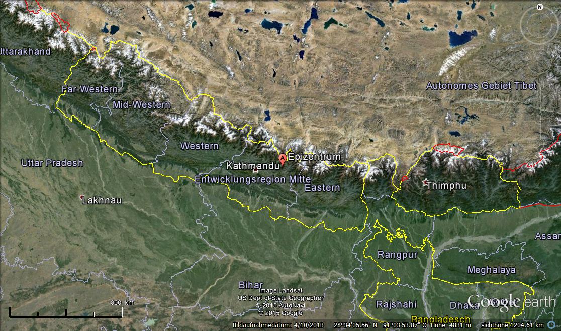 Erdbeben Nepal Mai 2015