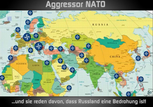 nato aggressor, russland krieg, russland bedrohung