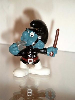 Schlumpfpolizist