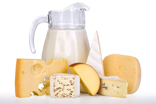 milch und käse, milchprodukte