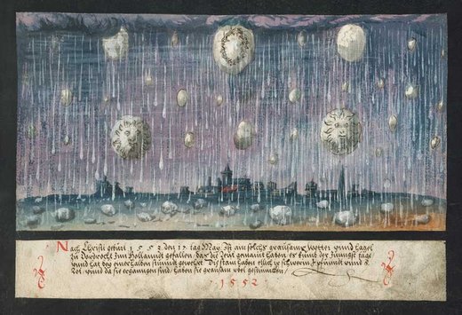 1552 Hail in Dordrecht - Hagel in Dordrecht