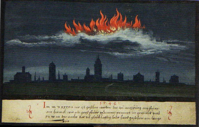 1542 Fire in the sky - Feuer am Himmel