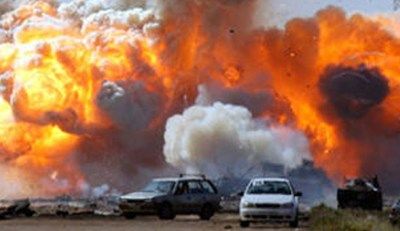 Zerstörung Libyen