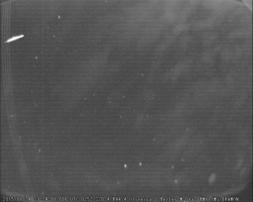 Minas Gerais, Brasil Meteor 2324 UTC 24JUN2015
