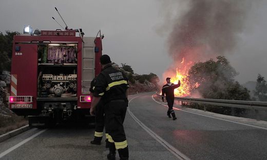 Großbrand in Kroatien Juli 2015