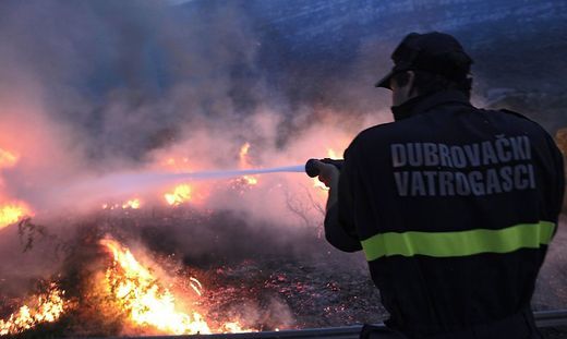 Großbrand in Kroatien Juli 2015 