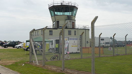 Former RAF Bentwaters ATC control tower