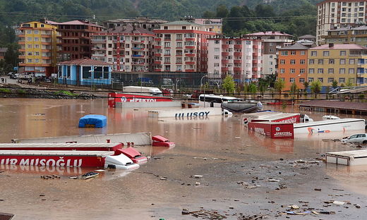 Überflutungen in der Türkei August 2015