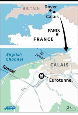 Kanaltunnel England Frankreich