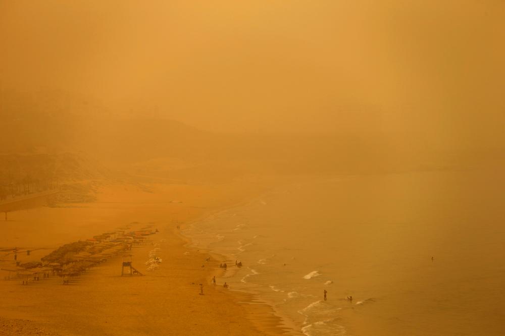 Sandsturm Libanon September 2015